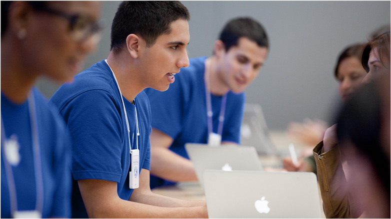 10 consejos de marketing de la empresa más rentable del mundo: Apple 12 apple store genius bar