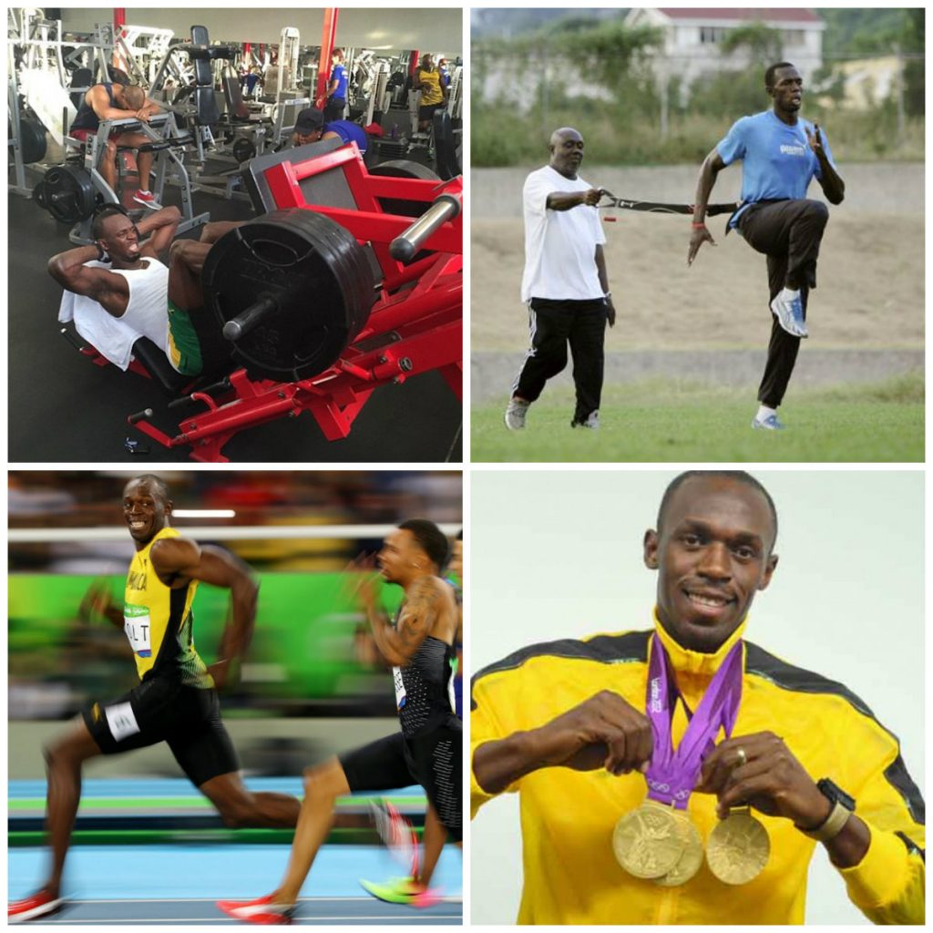 Usain bolt determinacion disciplina